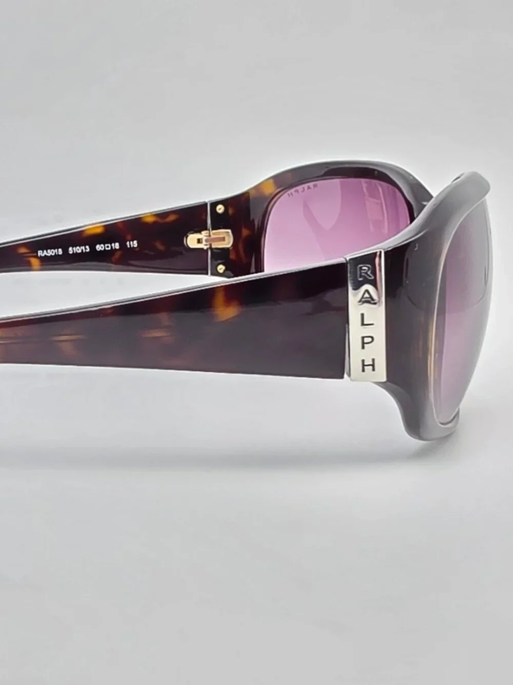 Ralph Lauren RA5018 510/13 Dark Tortoise Frame Brown Gradient Lens Sunglasses